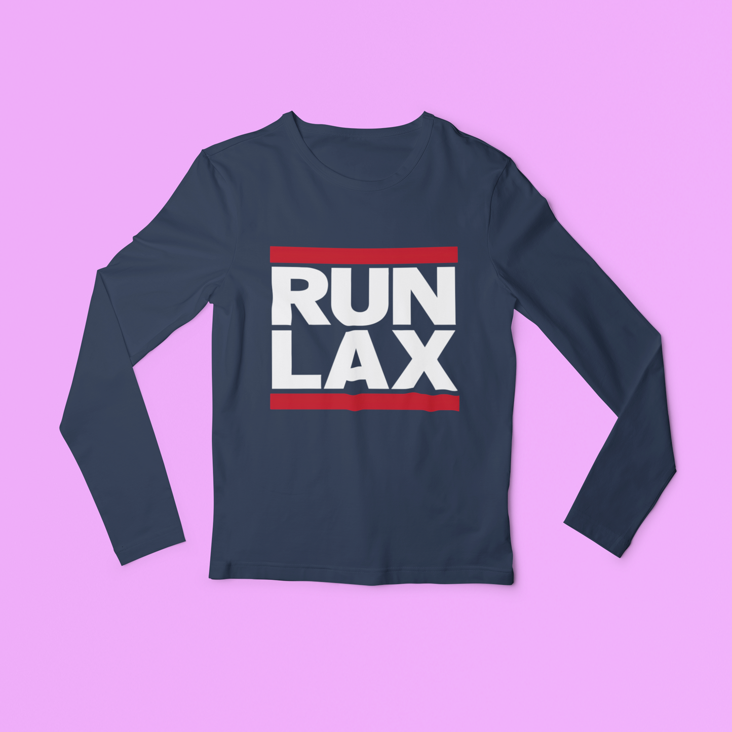 Run LAX Youth Long Sleeved Tee