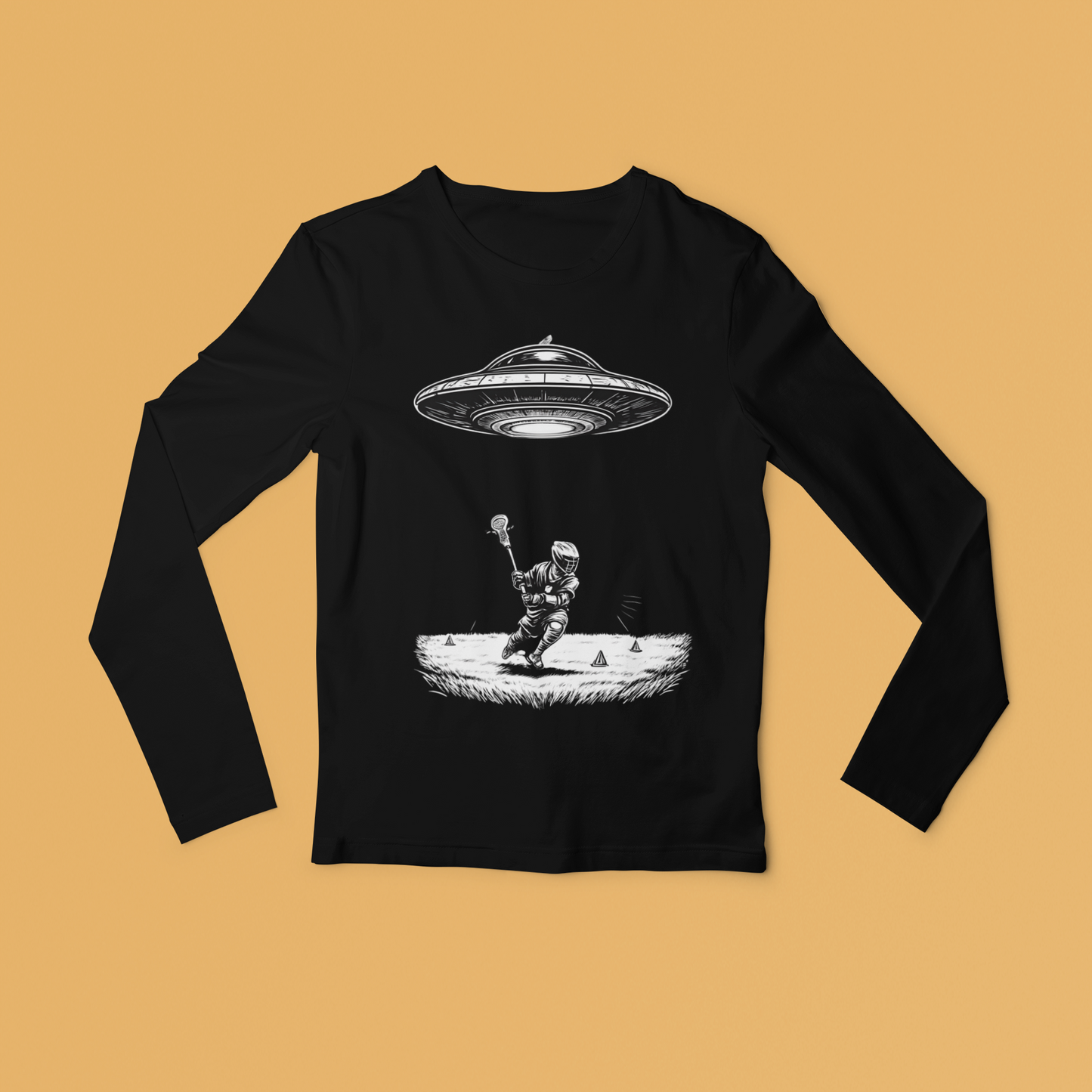Abducted By Lacrosse Long Sleeved Tee