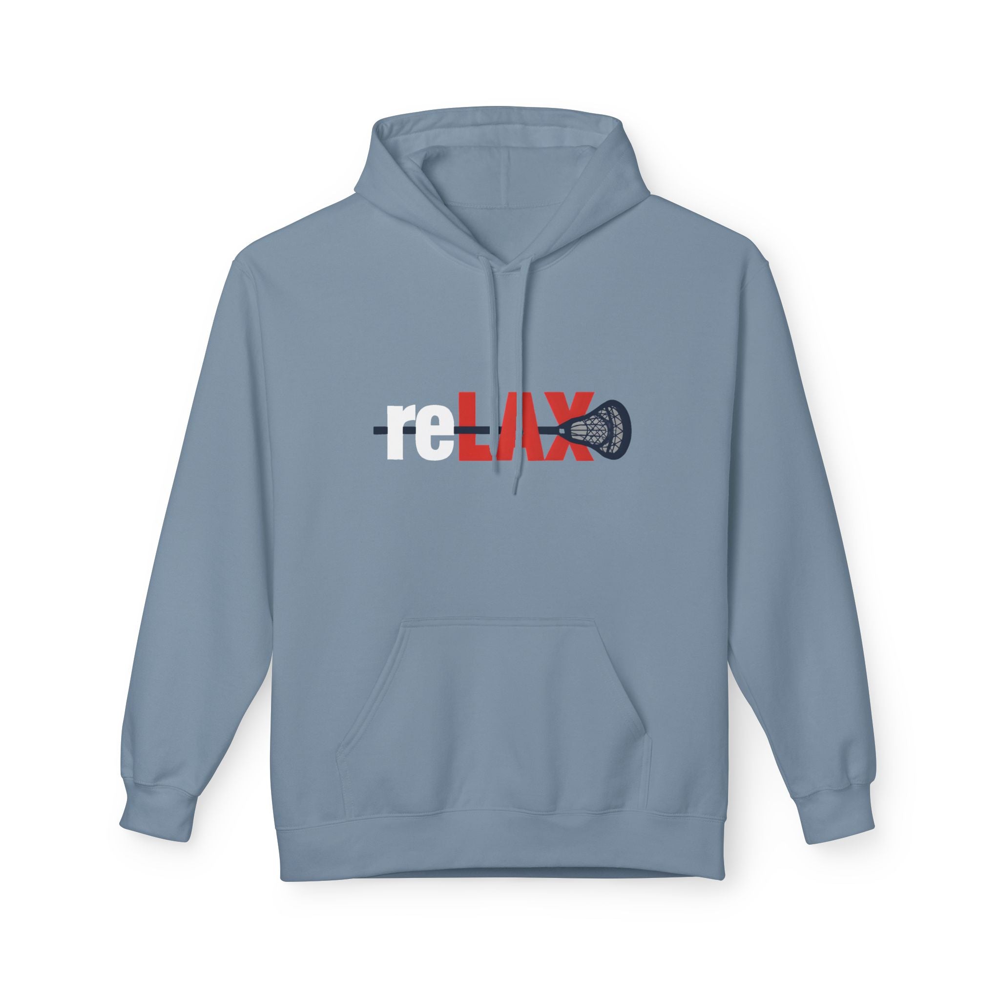 ReLaAX Wear Logo — Adult Fleece Hoodie