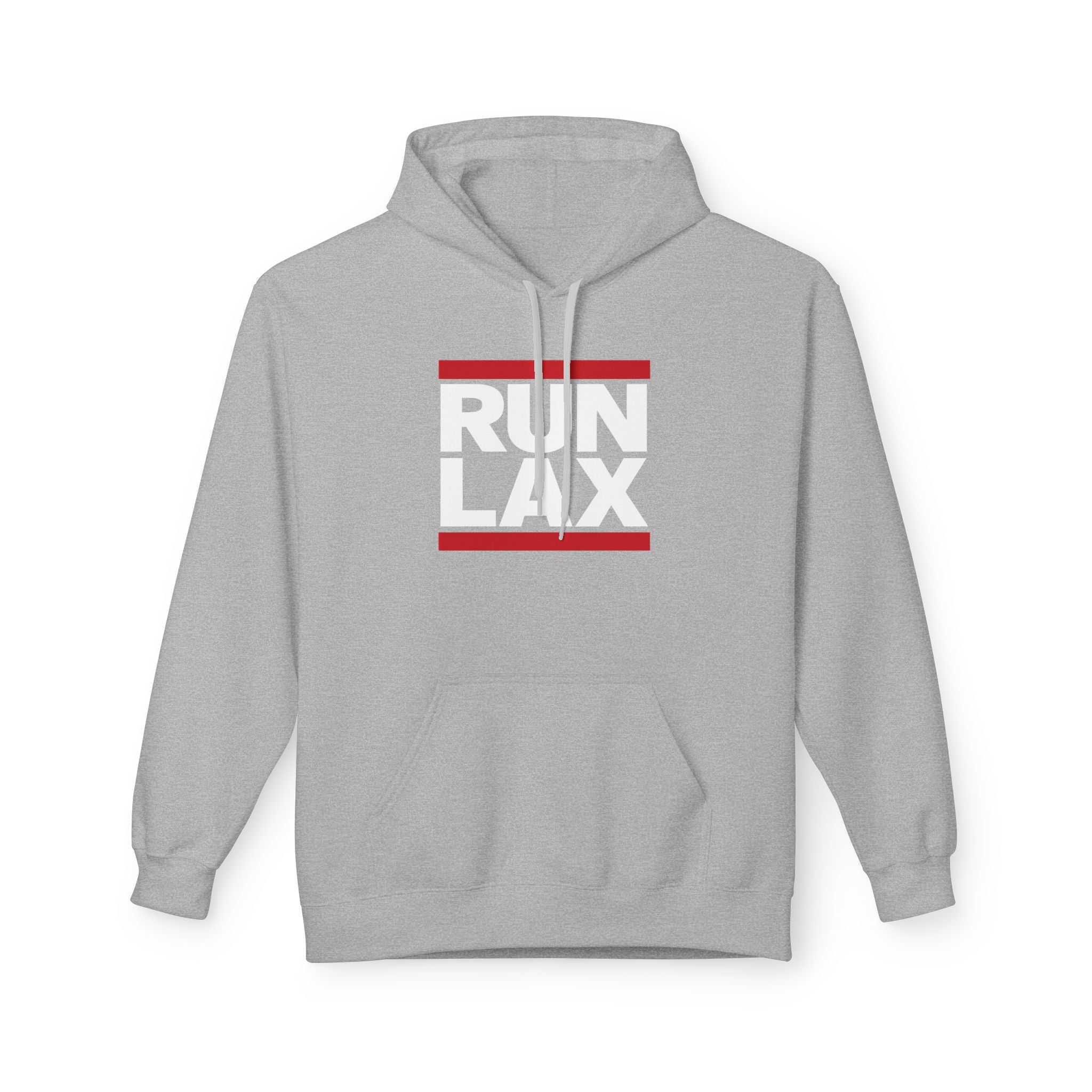 RUN LAX - Adult Fleece Hoodie