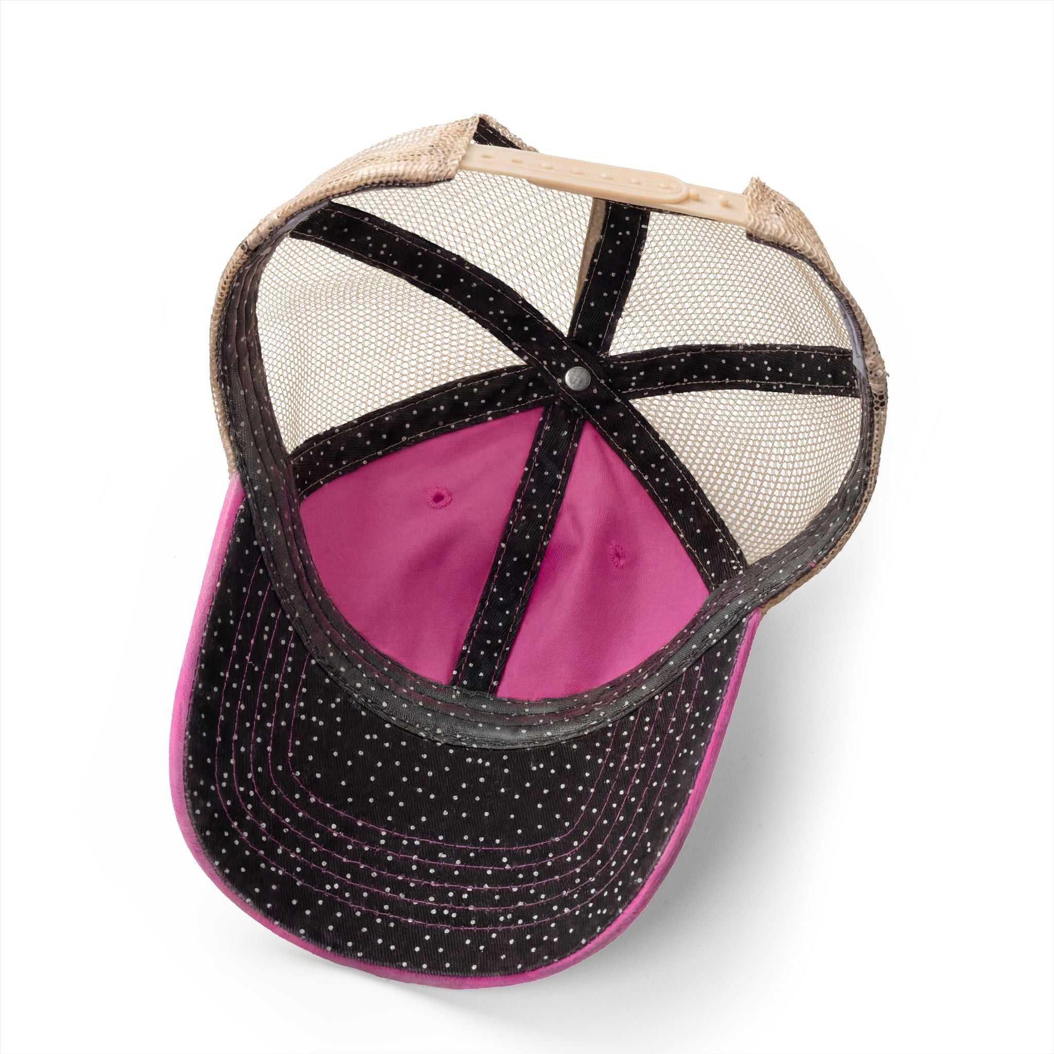 Retro Lacrosse Mom - Women's Washed Mesh-Back Cap
