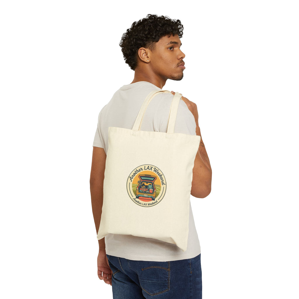 Retro Coastal Van Sticker Tote, Summer Aesthetic, pastel coastal vibes