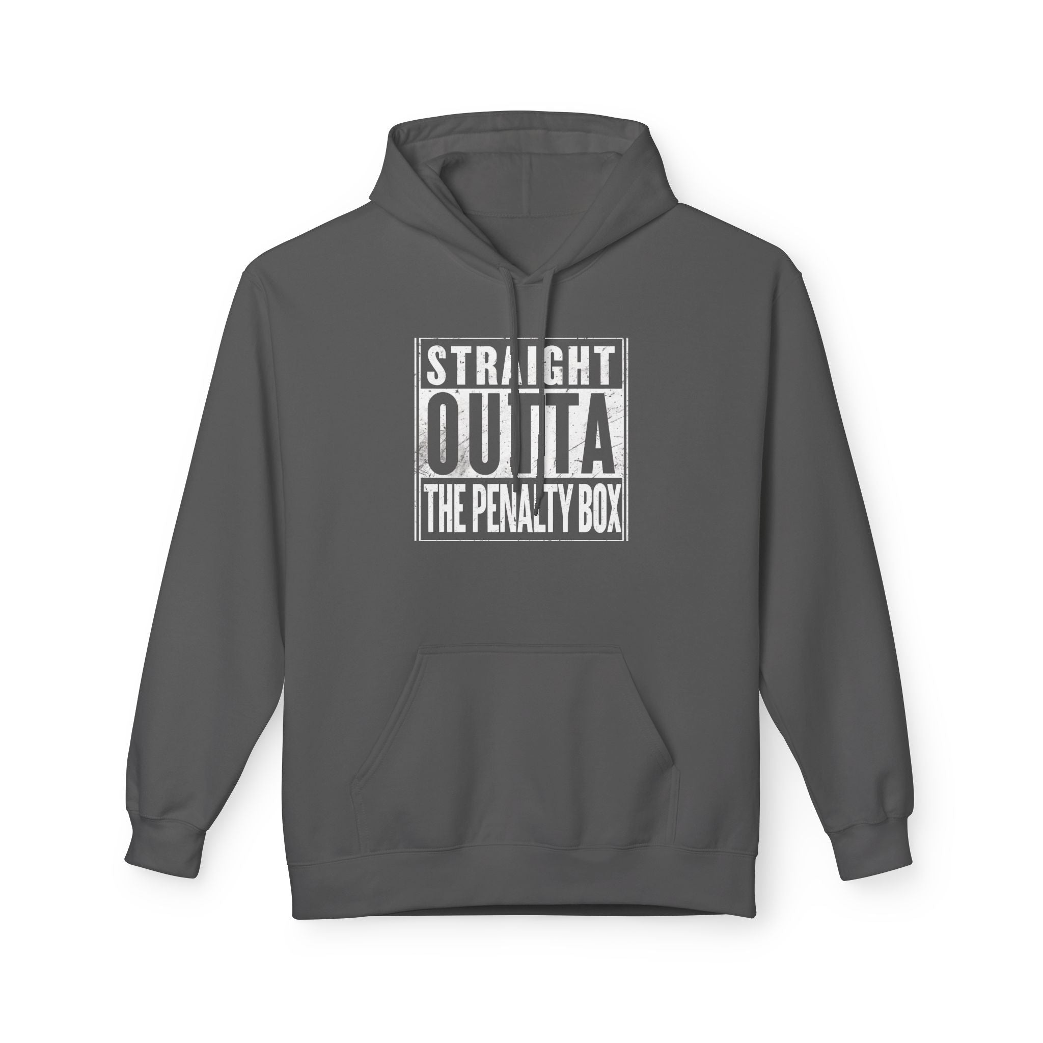 Straight Outta The Penalty Box - Adult Fleece Hoodie