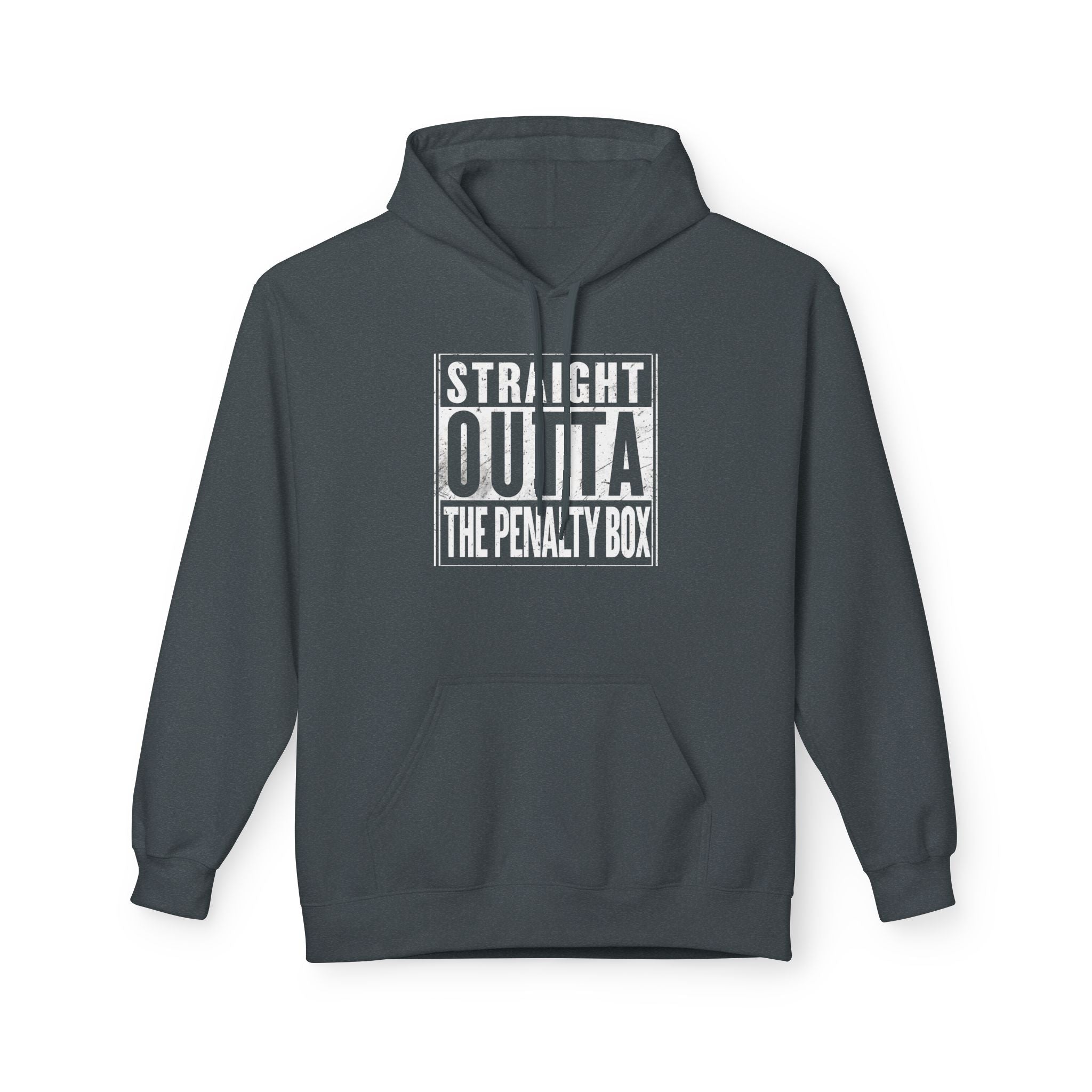 Straight Outta The Penalty Box - Adult Fleece Hoodie