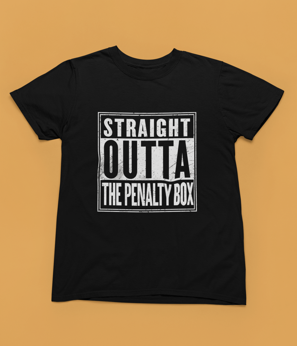 Straight Outta The Penalty — Unisex Adult Tee