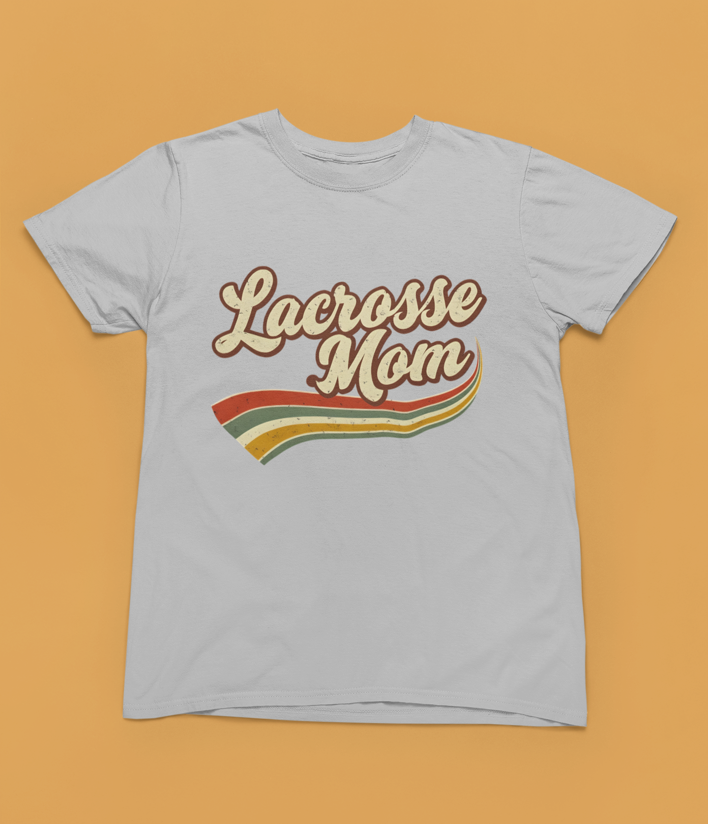 Vintage Lacrosse Mom — Adult Tee
