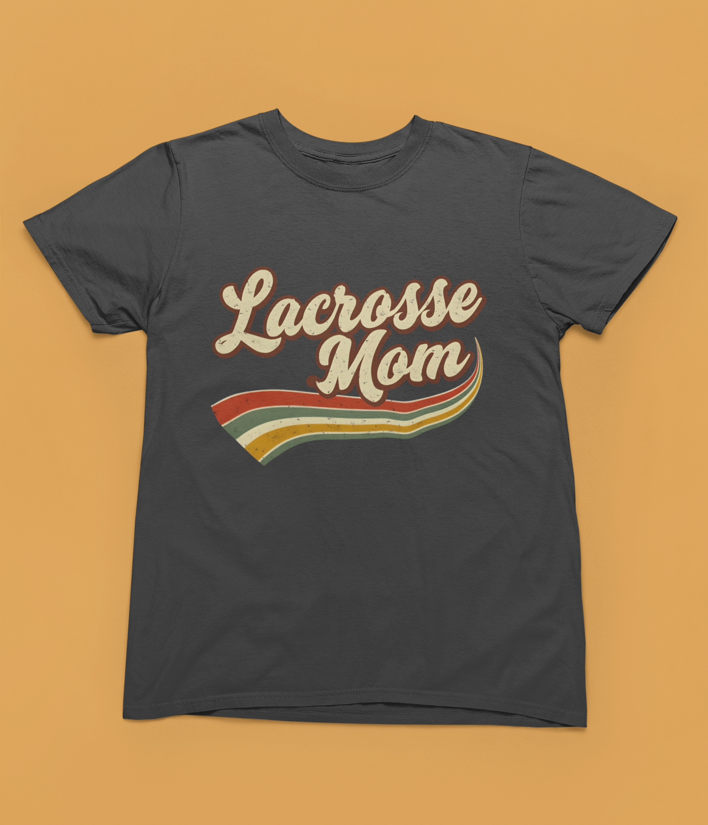 Vintage Lacrosse Mom — Adult Tee