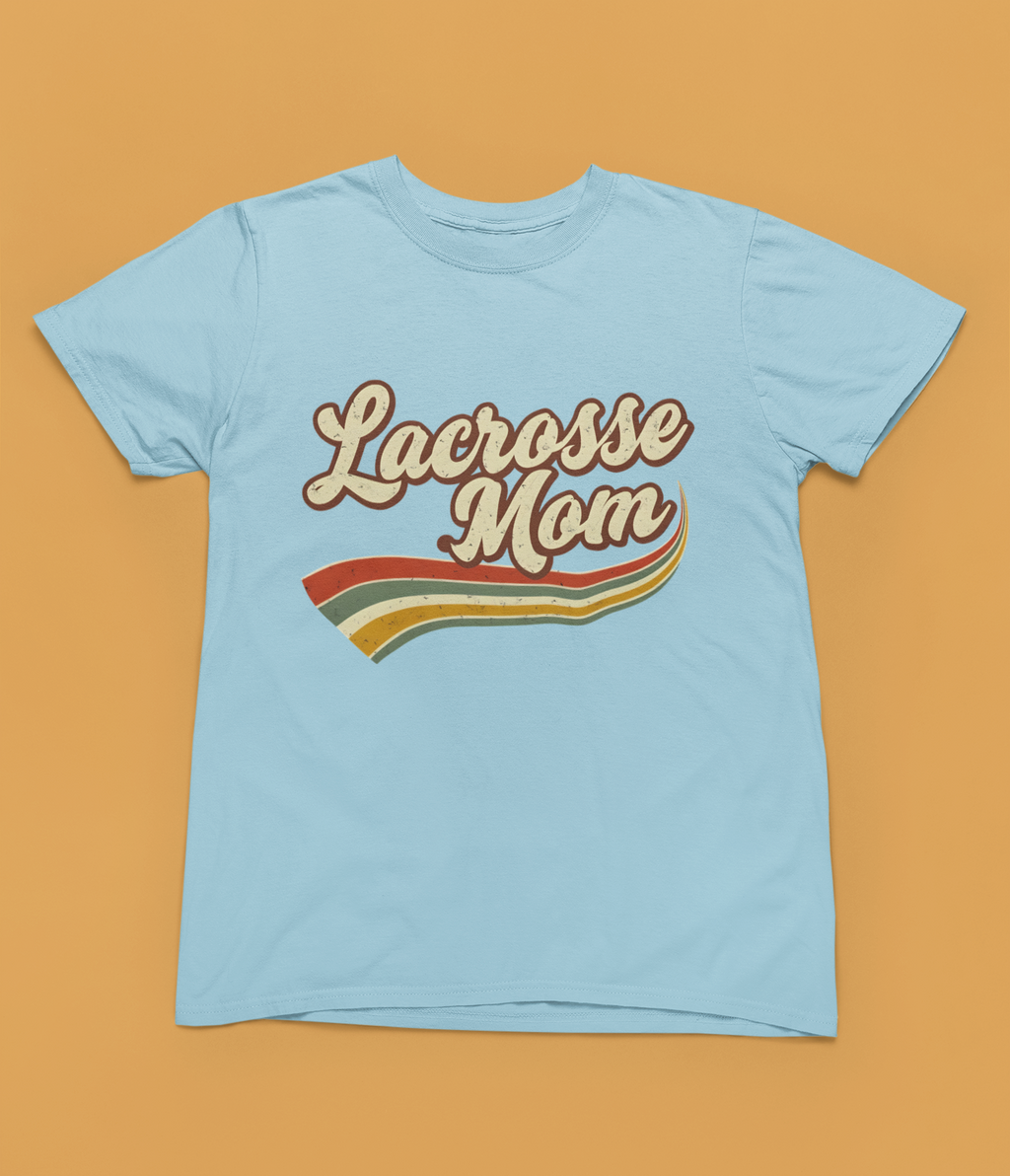 Vintage Lacrosse Mom — Adult Tee