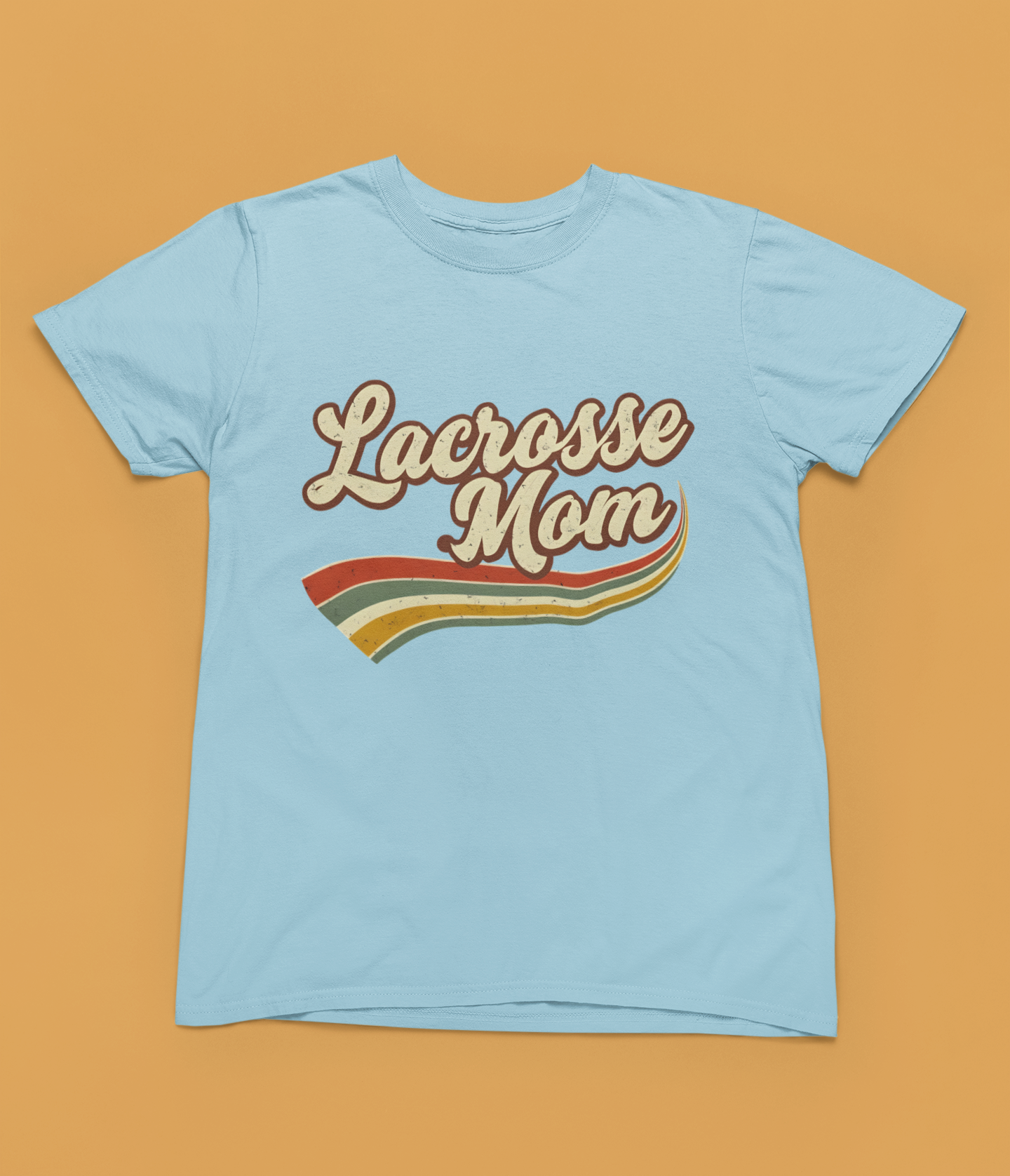 Vintage Lacrosse Mom — Adult Tee