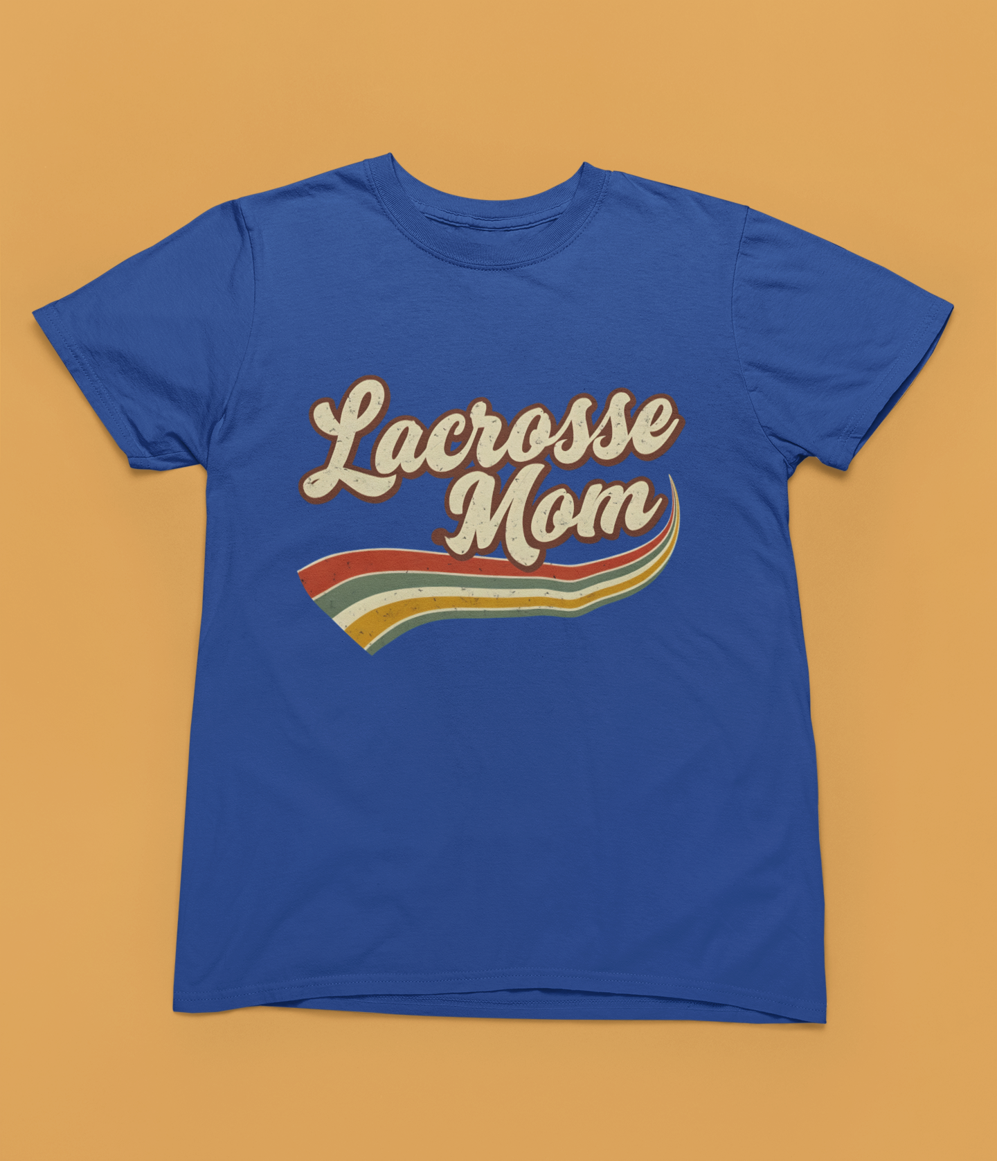 Vintage Lacrosse Mom — Adult Tee