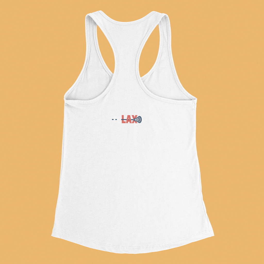 Vintage Lacrosse Mom - Racerback Tank