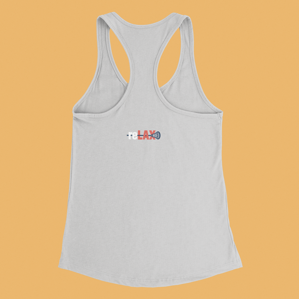 Vintage Lacrosse Mom - Racerback Tank