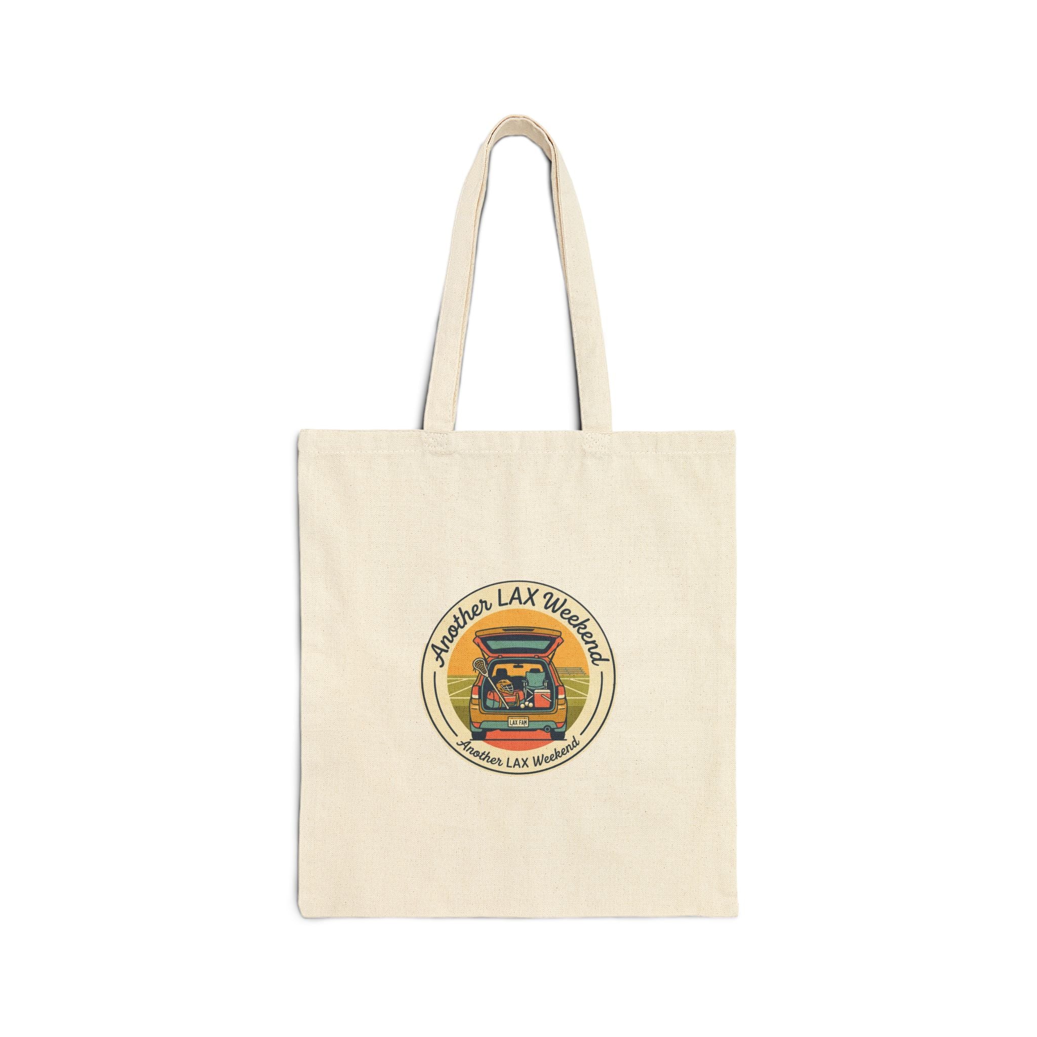 Retro Coastal Van Sticker Tote, Summer Aesthetic, pastel coastal vibes