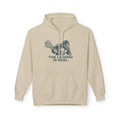 LAXsquatch Blue - Adult Fleece Hoodie