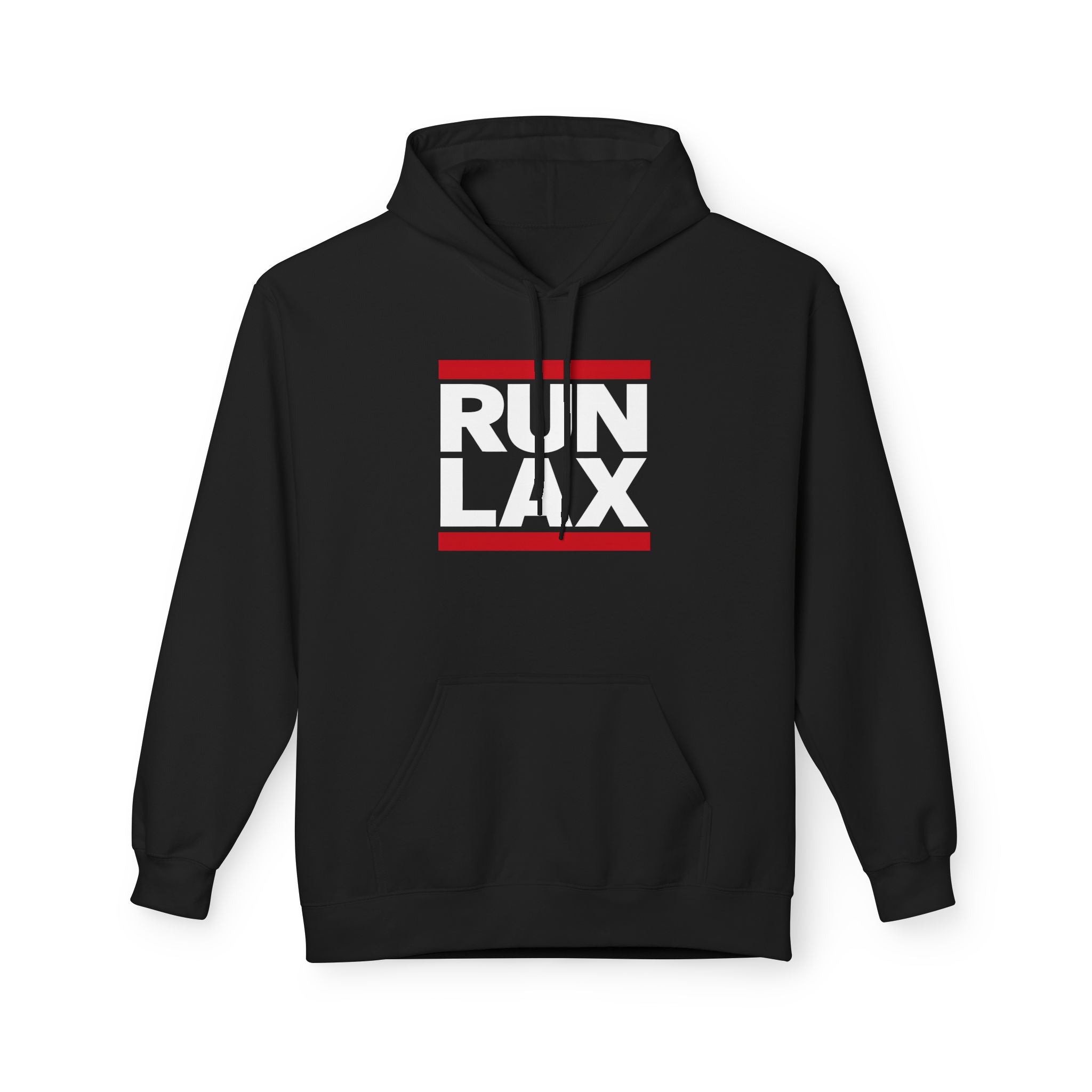 RUN LAX - Adult Fleece Hoodie