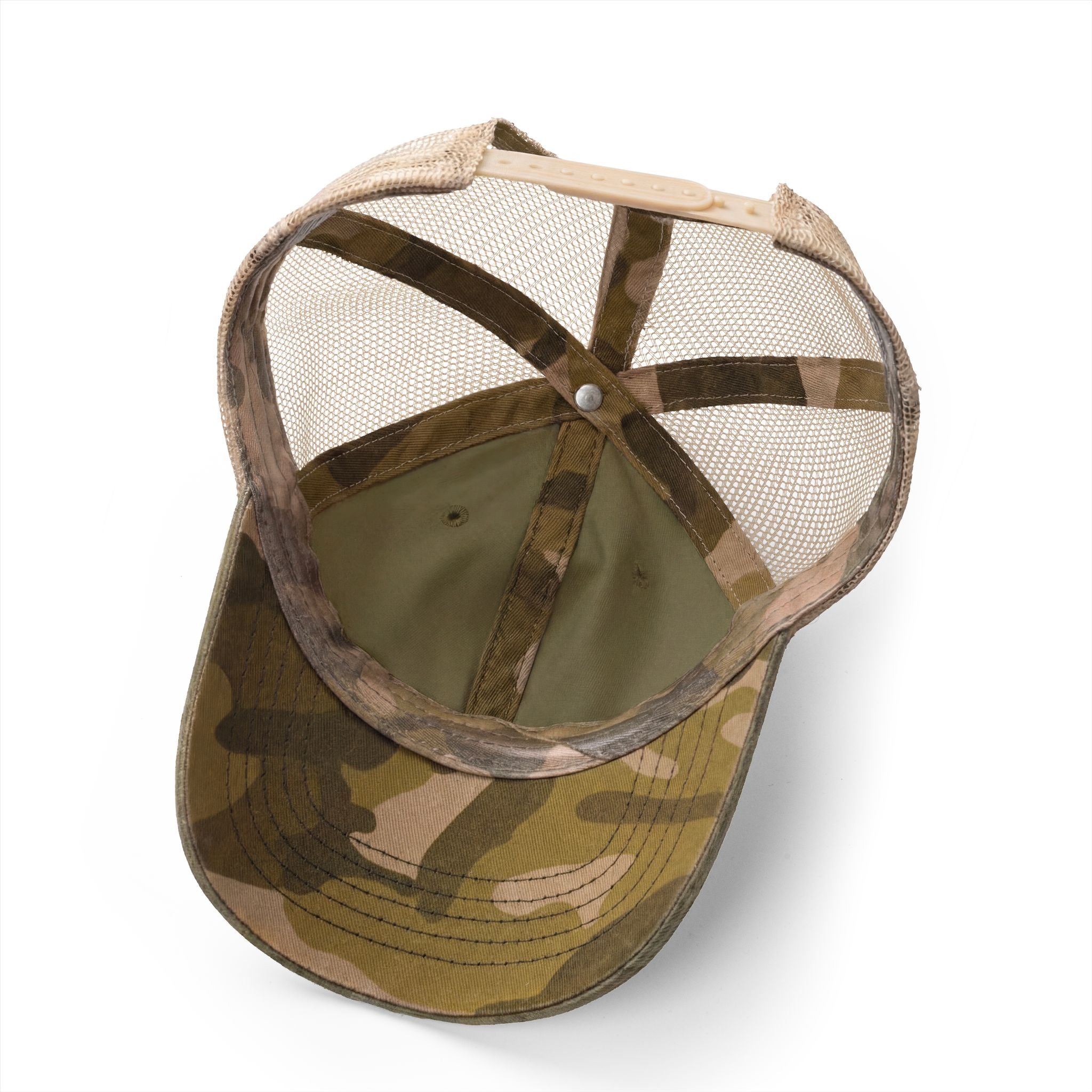 Retro Lacrosse Mom - Women's Washed Mesh-Back Cap