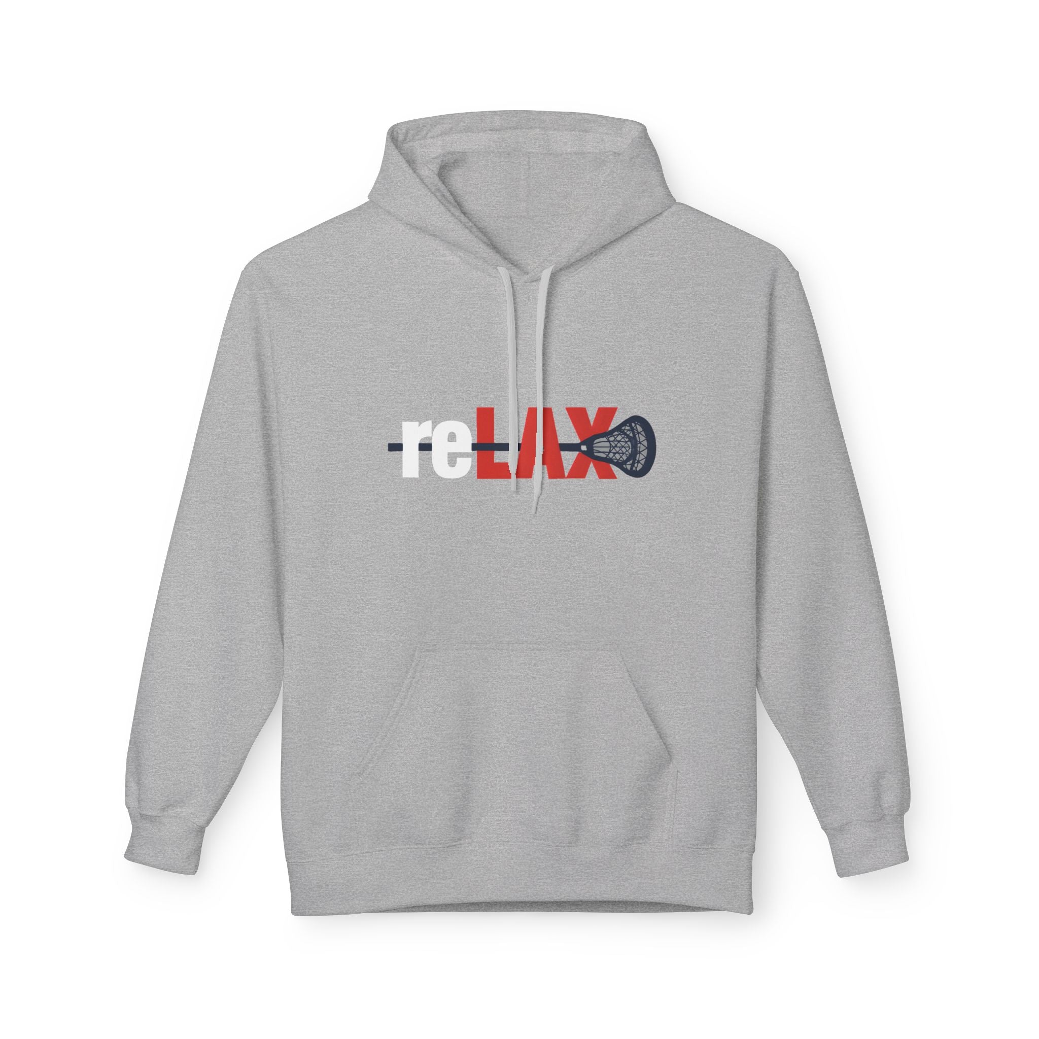 ReLaAX Wear Logo — Adult Fleece Hoodie