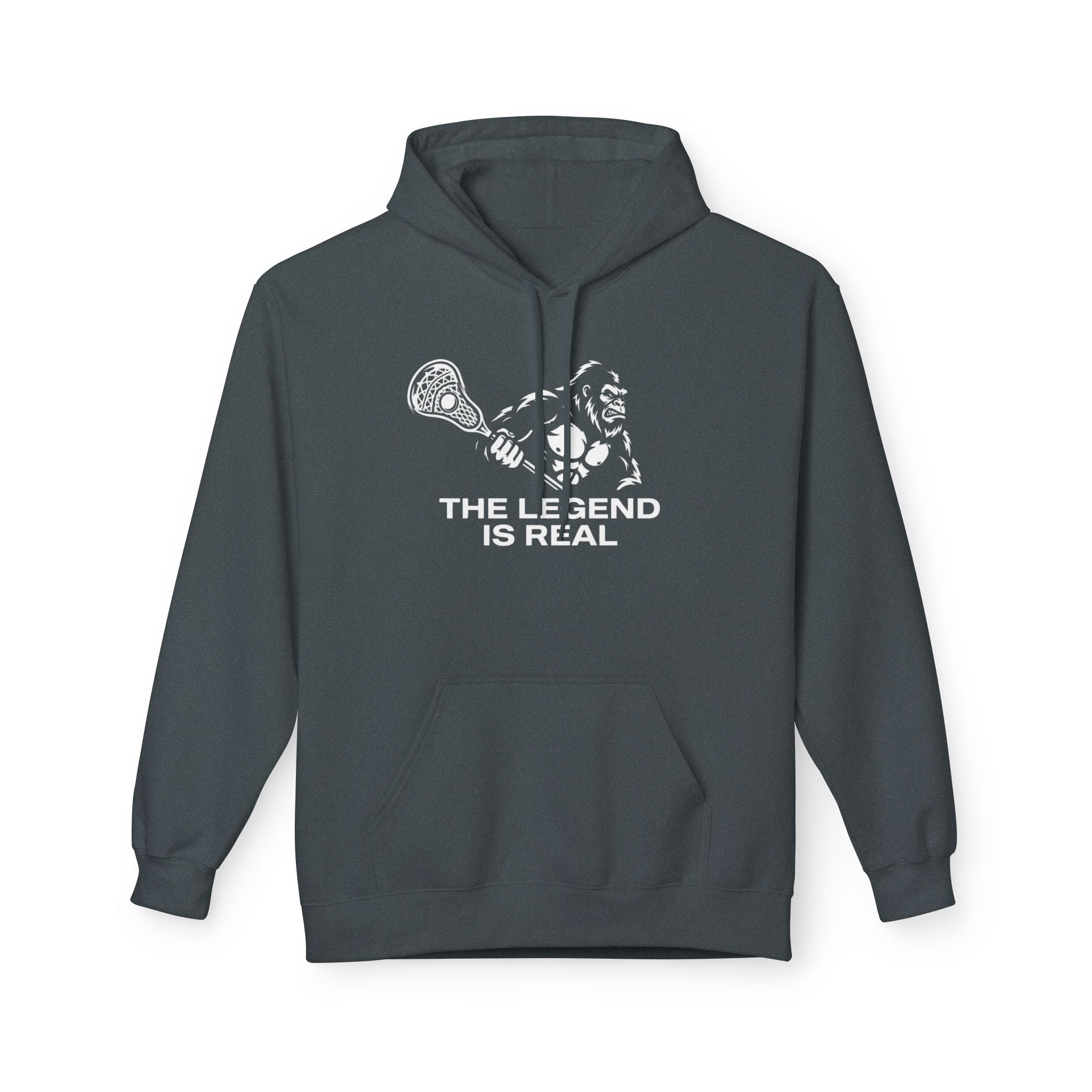 LAXsquatch - Adult Fleece Hoodie