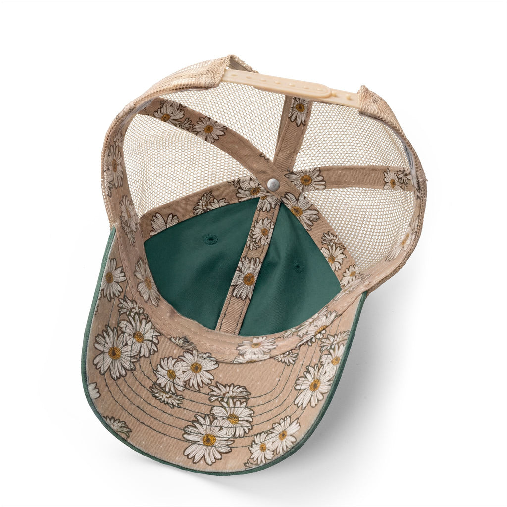 Retro Lacrosse Mom - Women's Washed Mesh-Back Cap