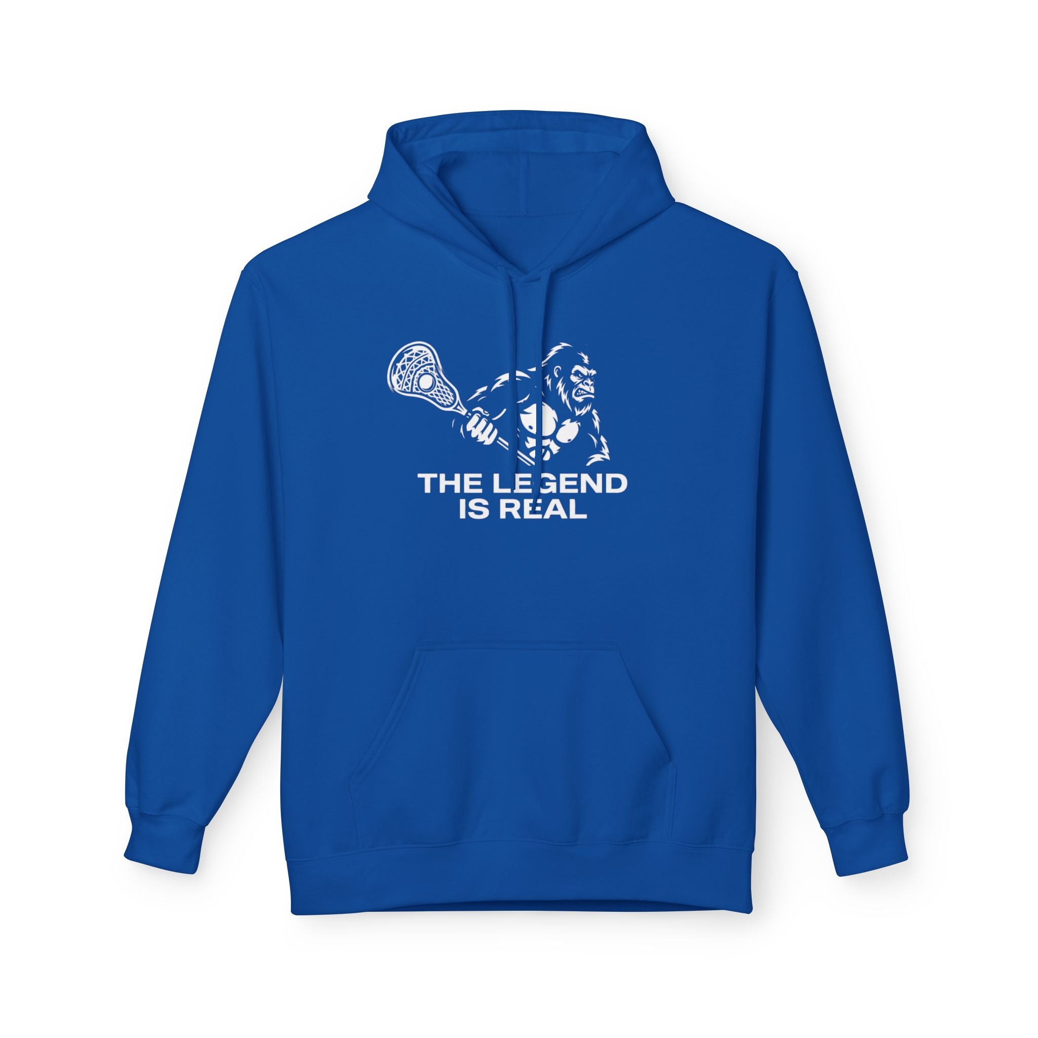 LAXsquatch - Adult Fleece Hoodie