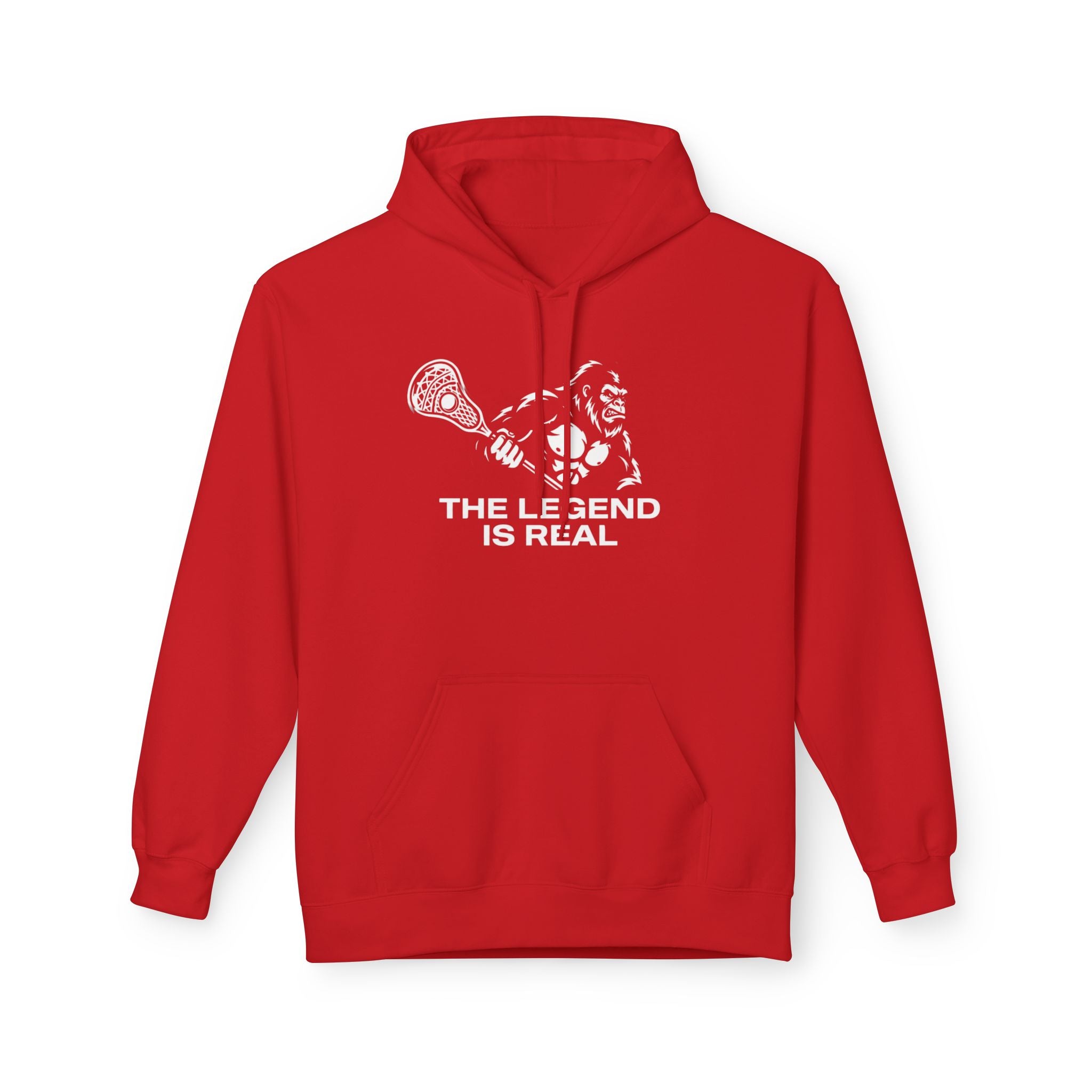 LAXsquatch - Adult Fleece Hoodie