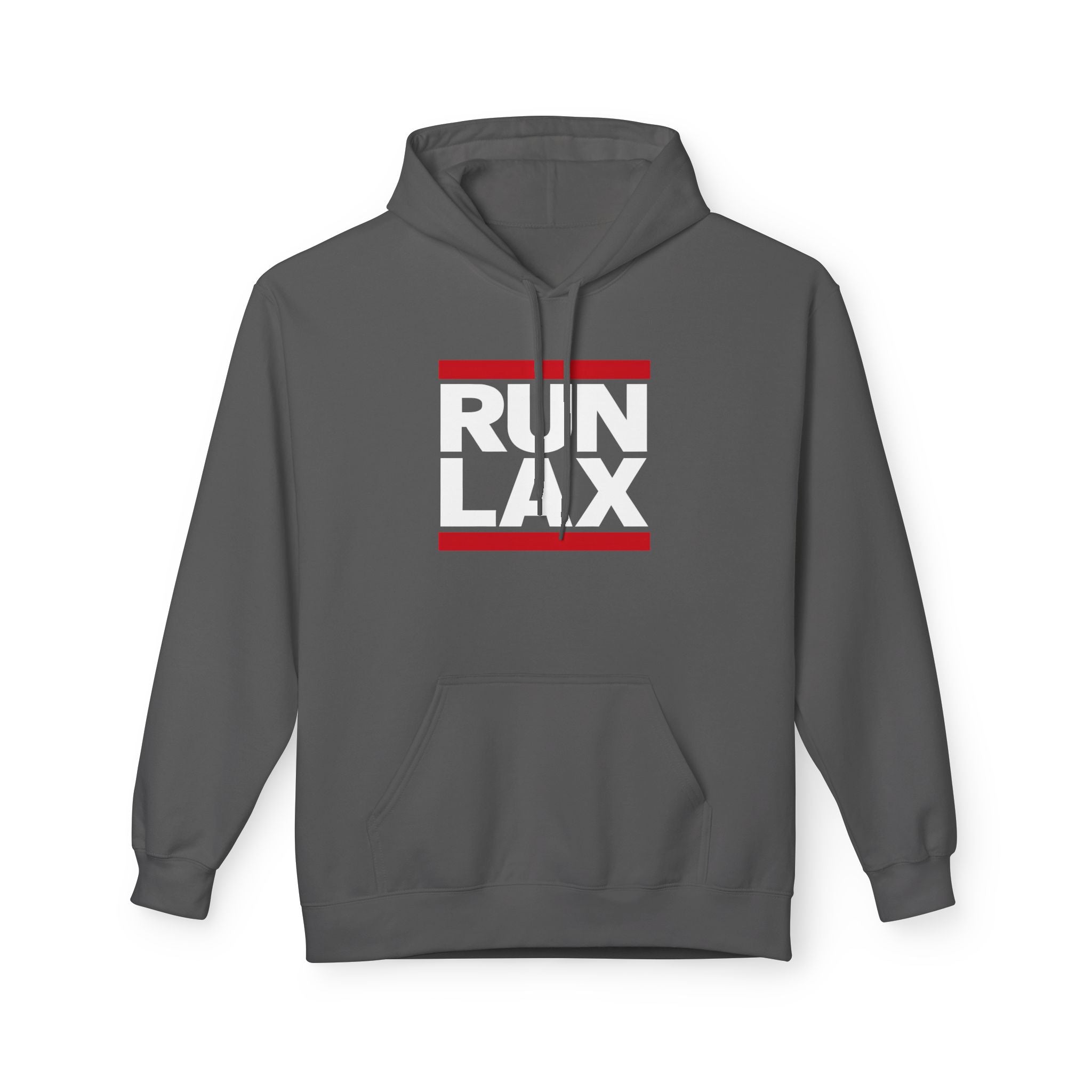 RUN LAX - Adult Fleece Hoodie