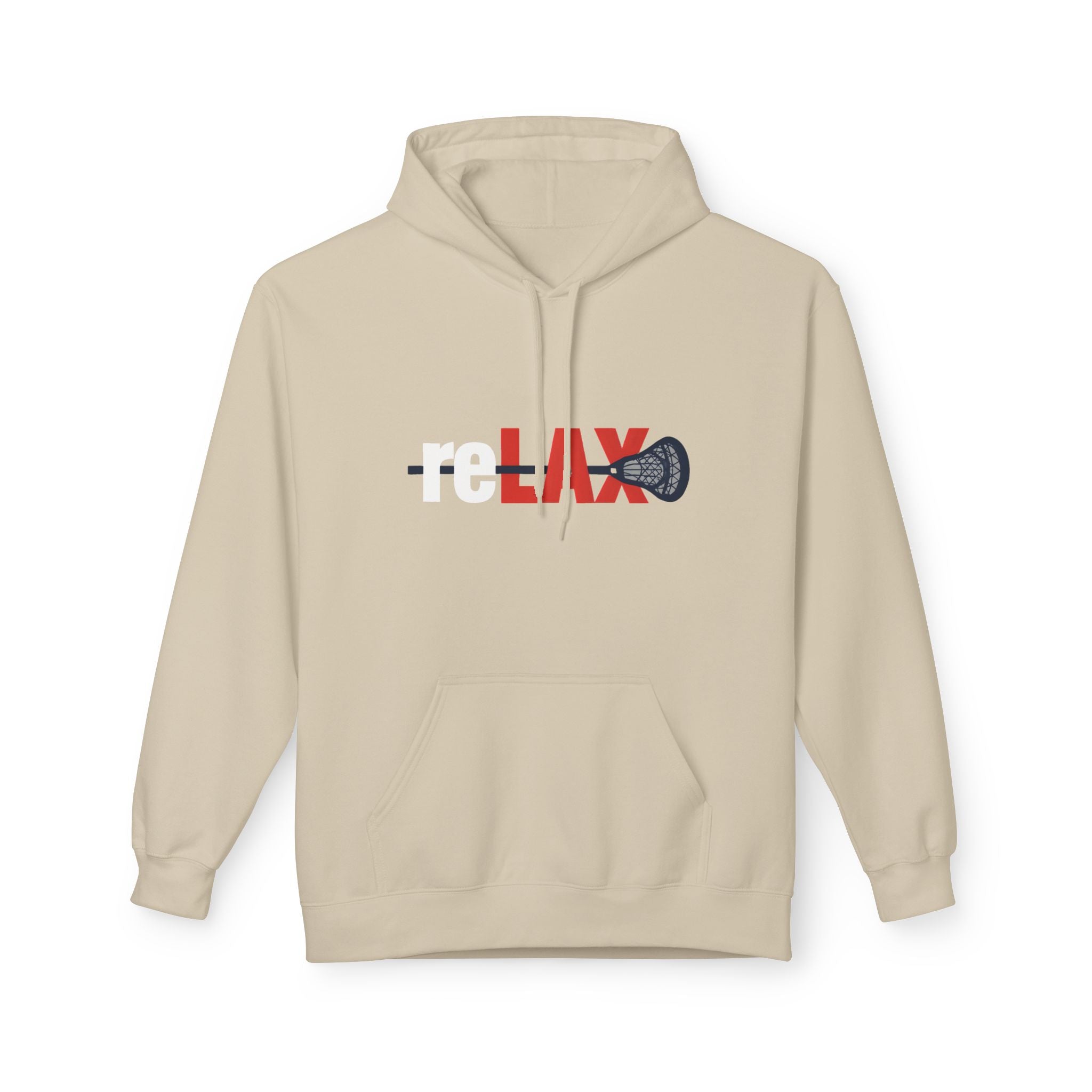 ReLaAX Wear Logo — Adult Fleece Hoodie