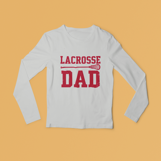 Lacrosse Dad Long Sleeved Tee