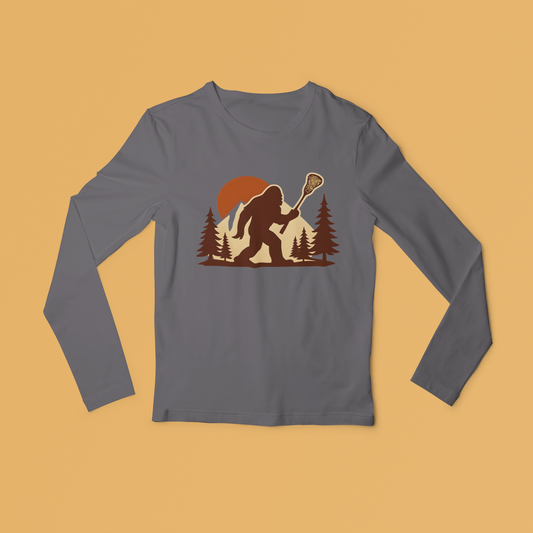 LAXsquatch Long Sleeved Tee