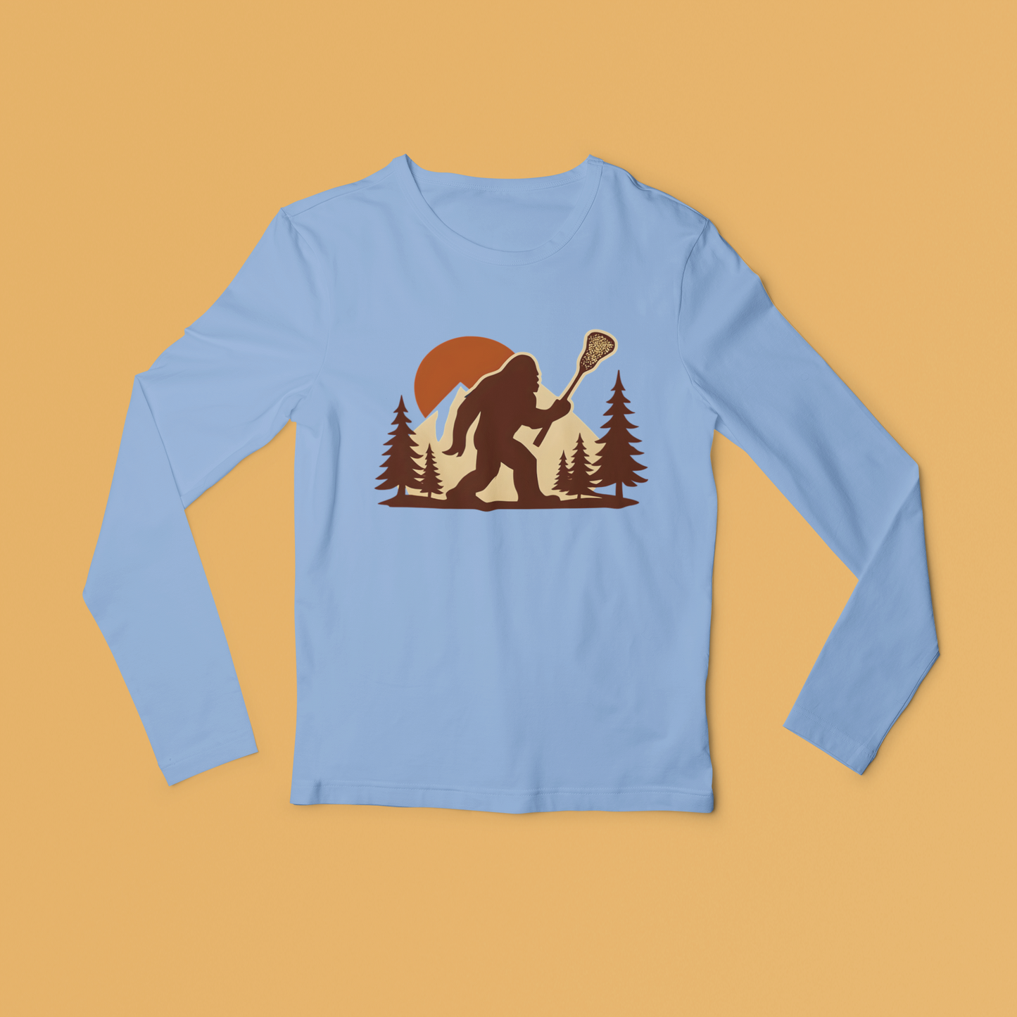 LAXsquatch Long Sleeved Tee