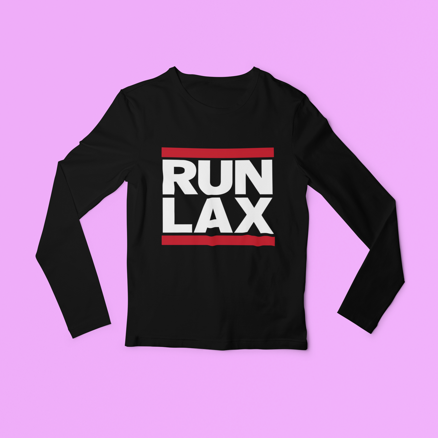 Run LAX Youth Long Sleeved Tee