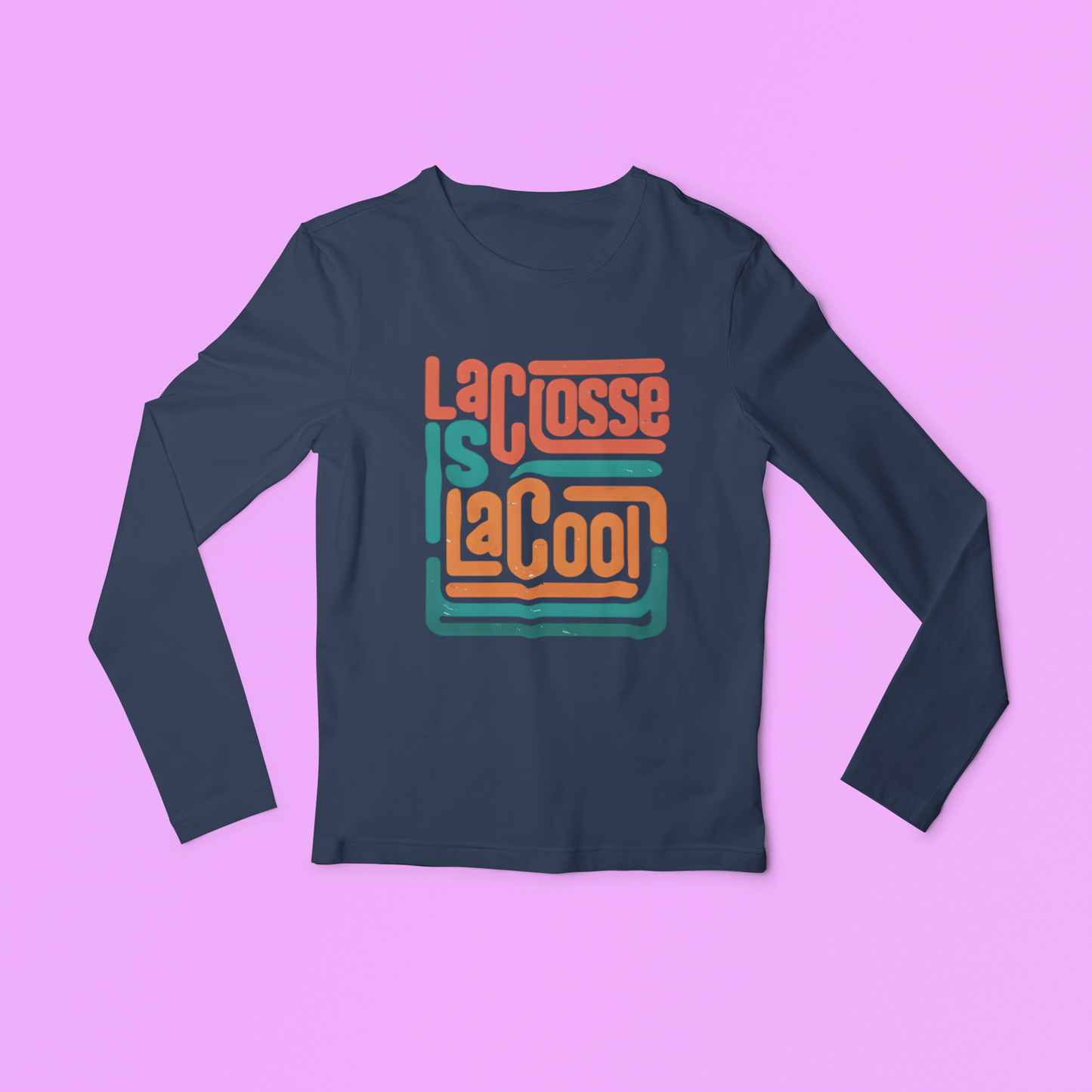 Lacrosse Is LaCool Youth Long Sleeved Tee