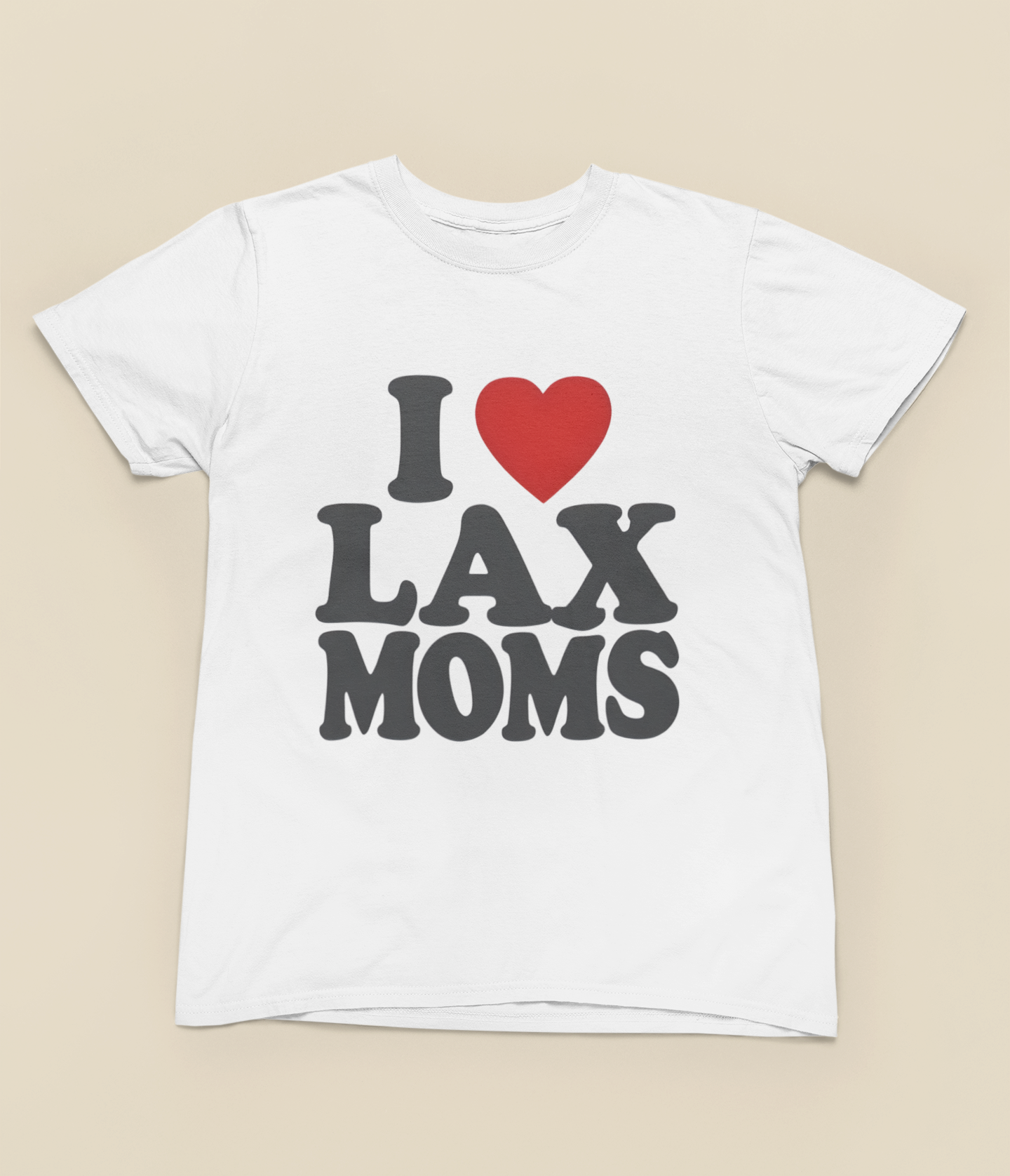 I Heart LAX Moms Tee