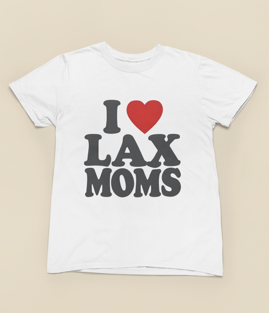 I Heart LAX Moms Tee