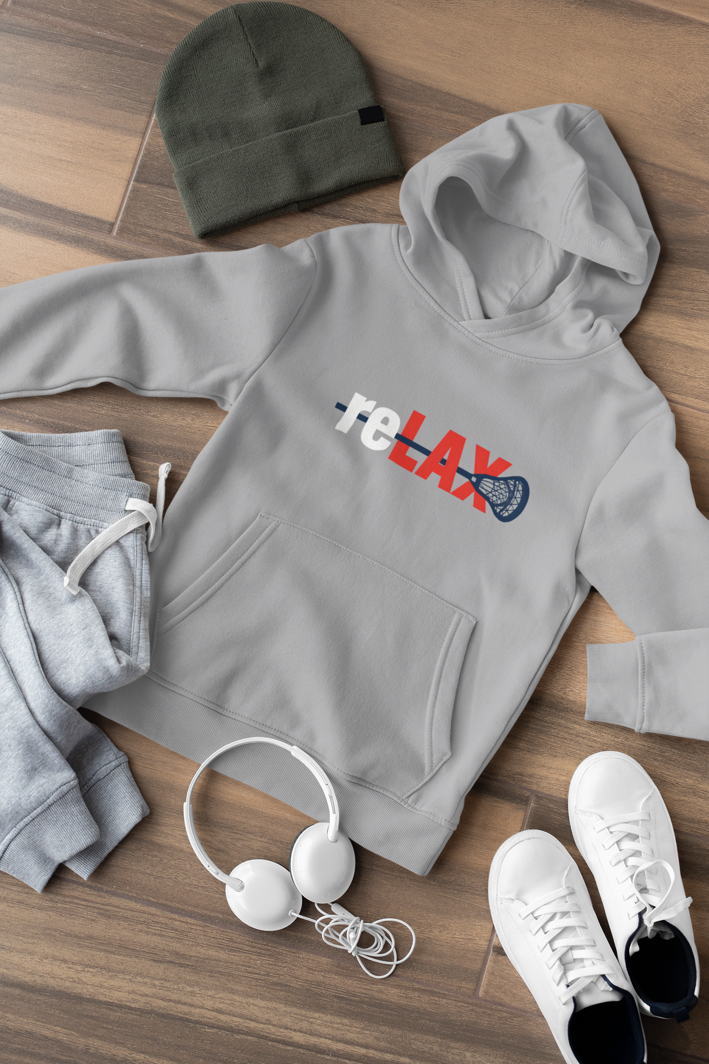 reLAX Wear Logo Youth Fleece Hoodie
