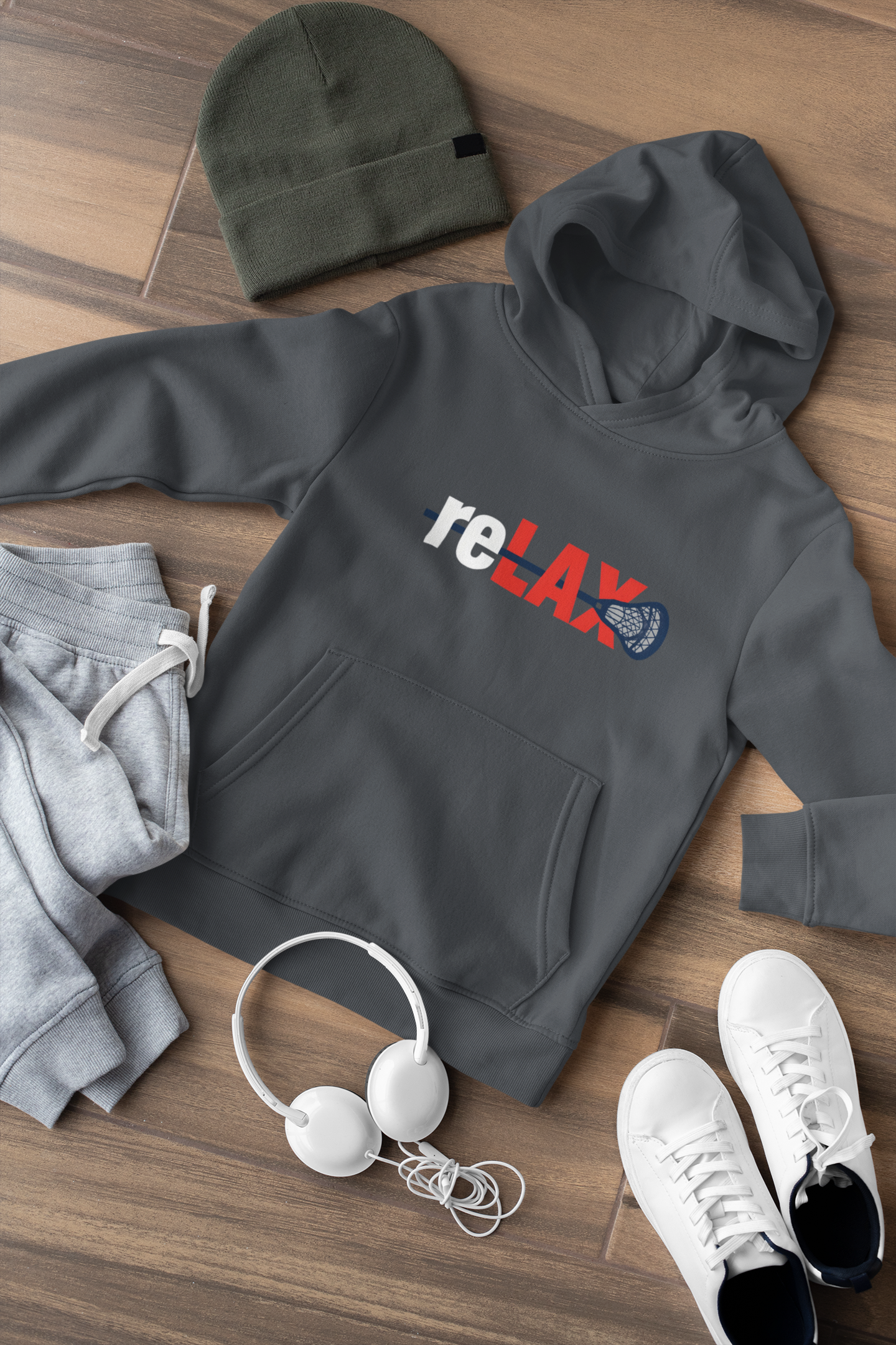 reLAX Wear Logo Youth Fleece Hoodie