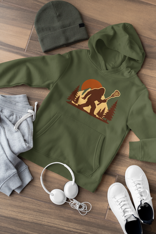 LAXsquatch Youth Fleece Hoodie